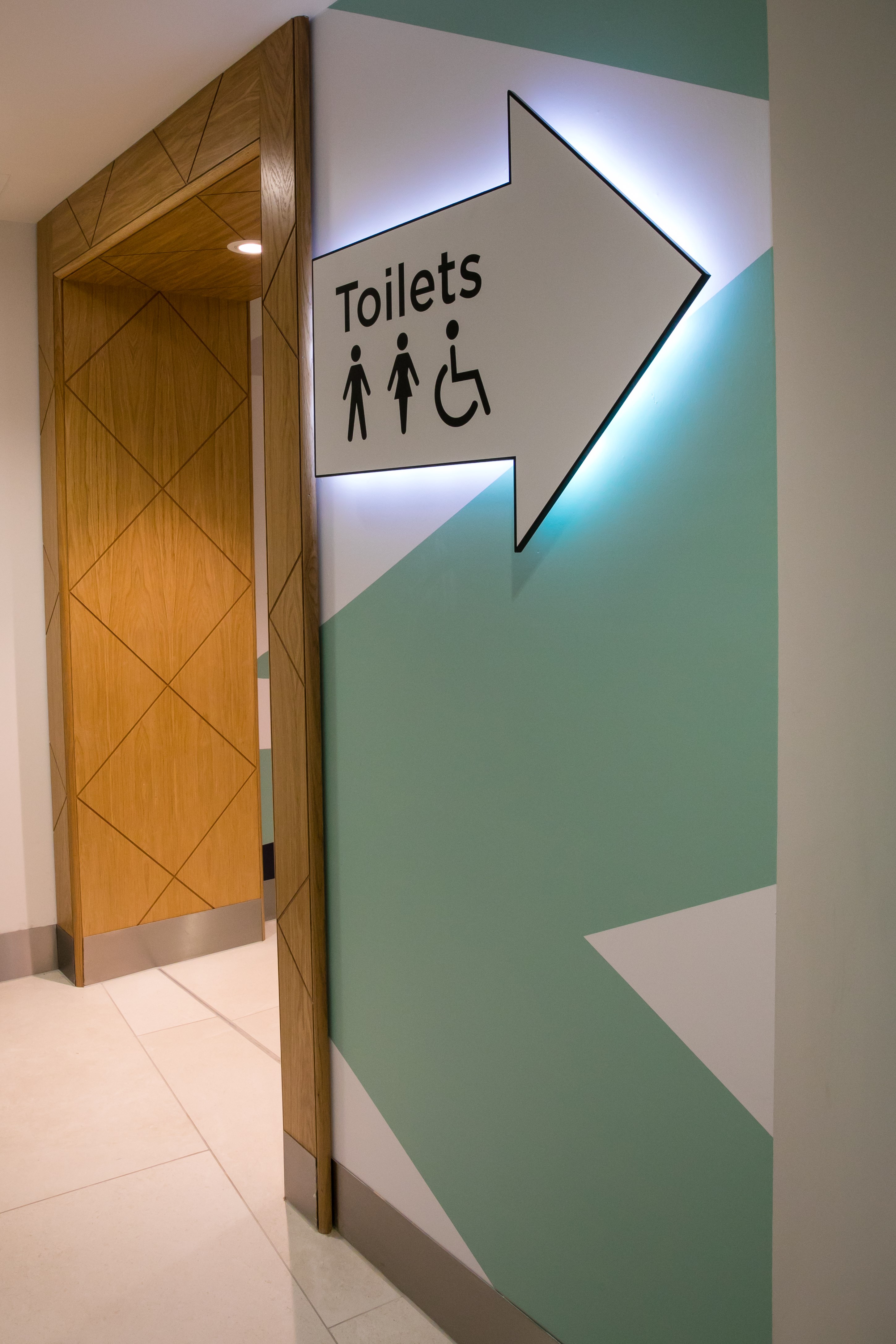 New signage